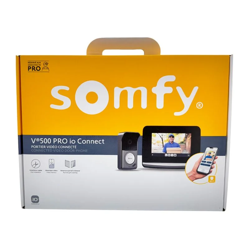 Visiophone somfy emballage boite