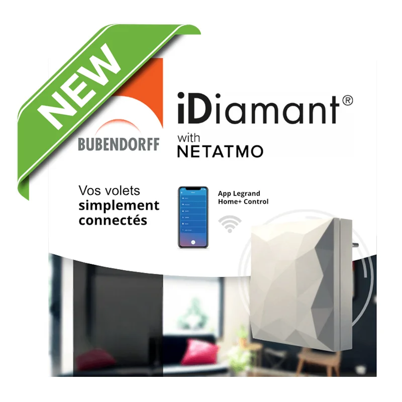 Idiament Bubendorff avec Netatmo pour volets roulants Bubendorff 3